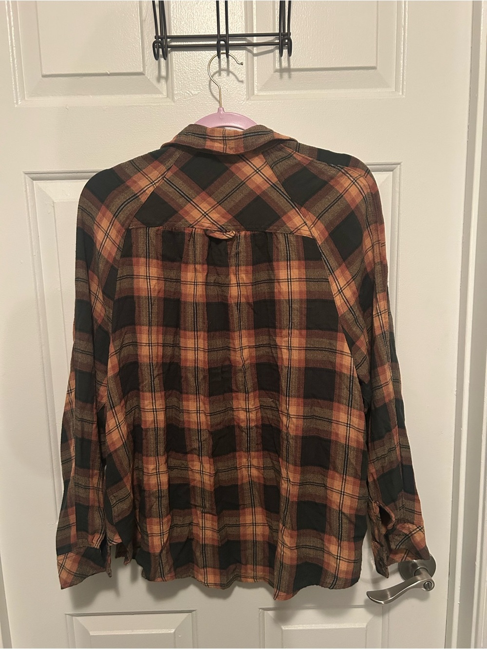 BDG Women’s Plaid Button-Down Shirt - Picture 5 of 5